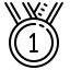 premium quality <a target="_blank" href="https://icons8.com/icons/set/medal2">Medal First Place icon</a> icon by <a target="_blank" href="https://icons8.com">Icons8</a>